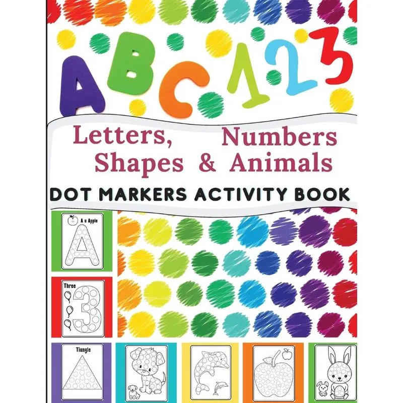 Dot Markers Activity Book