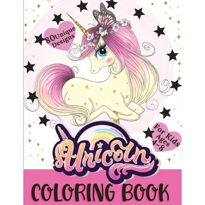 Unicorn Coloring Book