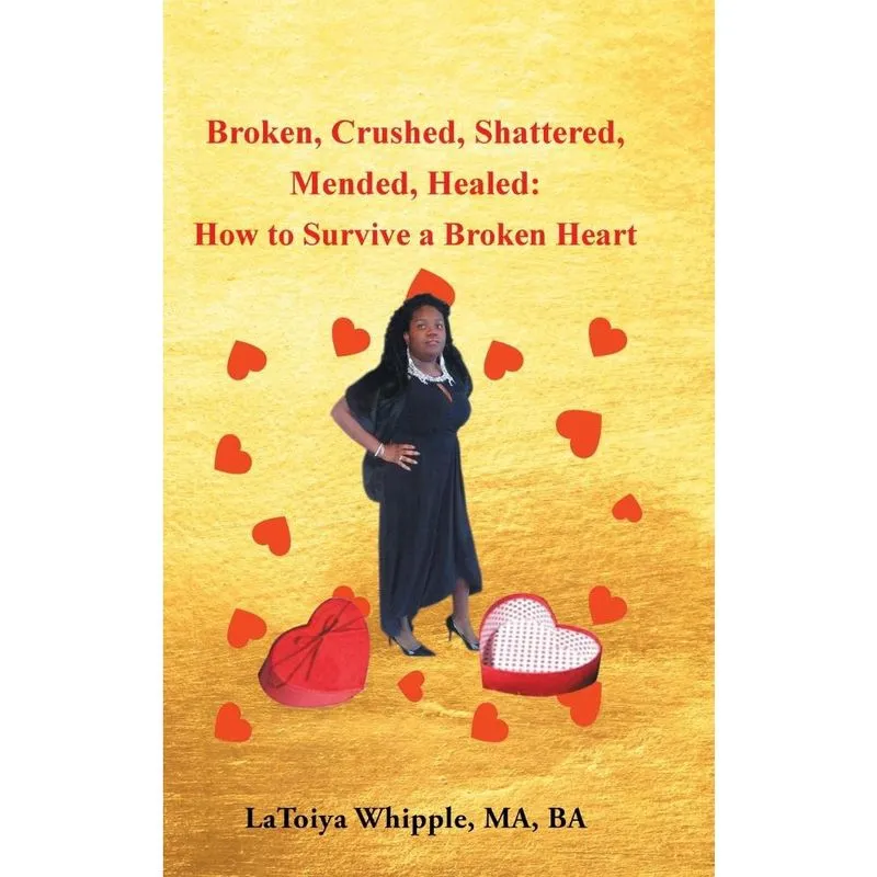 Livro Broken, Crushed, Shattered, Mended, Healed