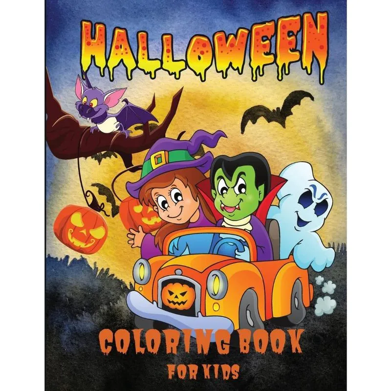 Halloween Coloring Book for Kids
