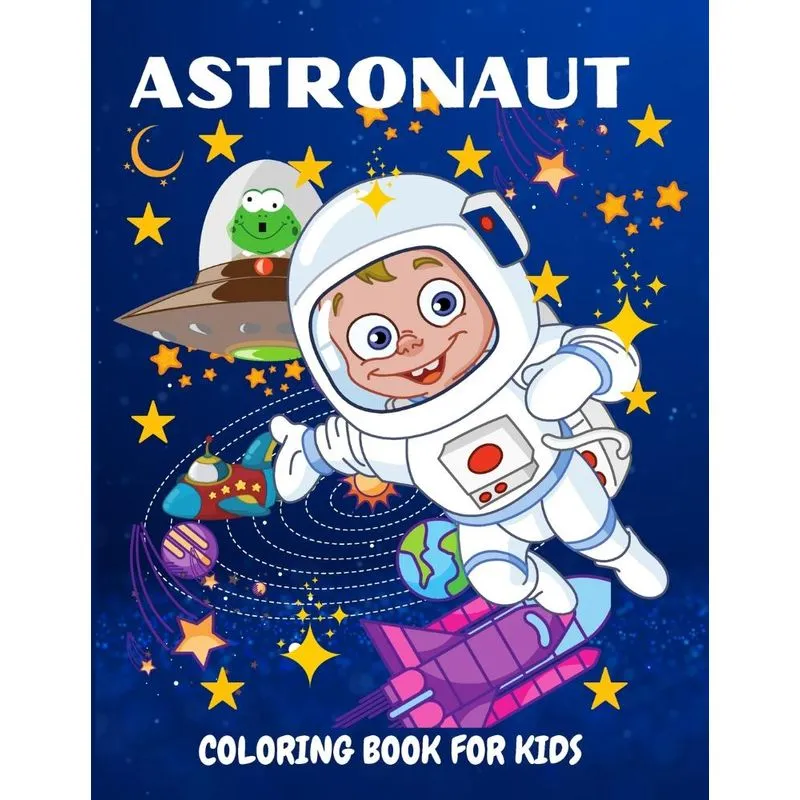 Astronaut Coloring Book for Kids