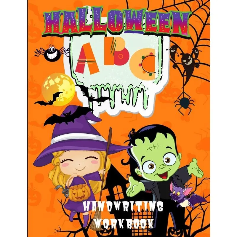 Halloween ABC Handwriting Workbook