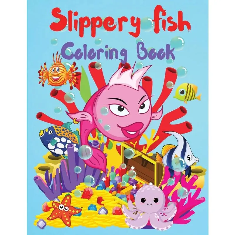 Slippery Fish Coloring Book