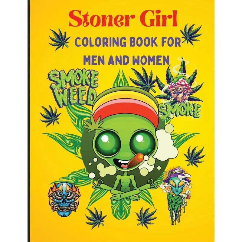 Stoner Girl Coloring Book