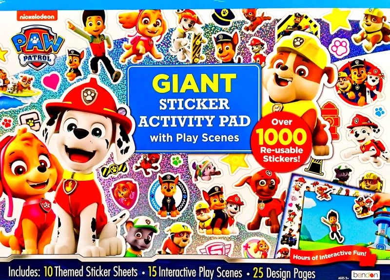 Giant Sticker Pad Paw Patrol