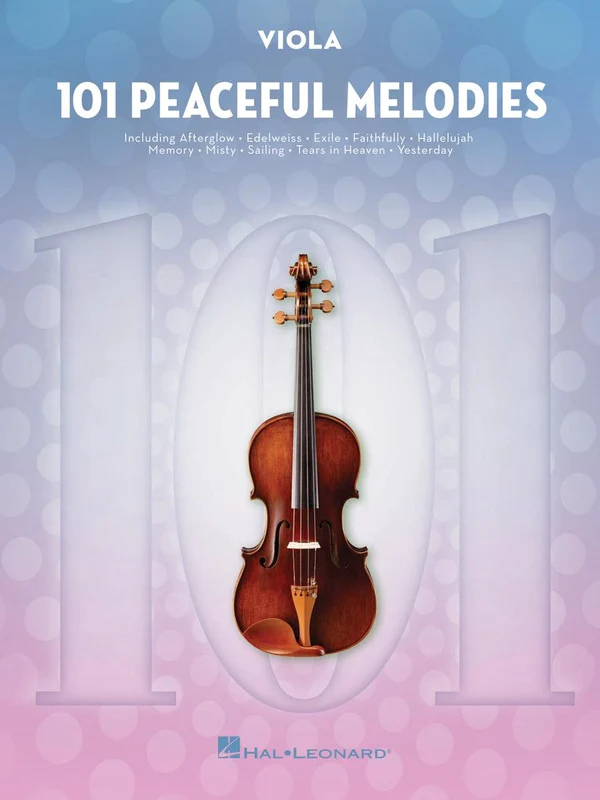 101 Peaceful Melodies for Viola 中提琴