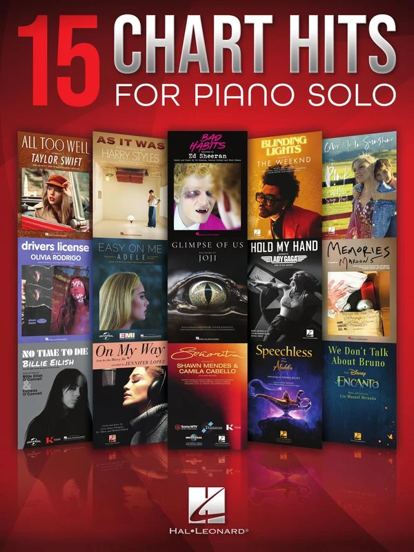 15 Chart Hits for Piano Solo 鋼琴