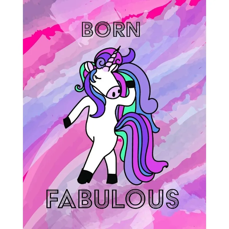 Unicorn Notebook - Born Fabulous