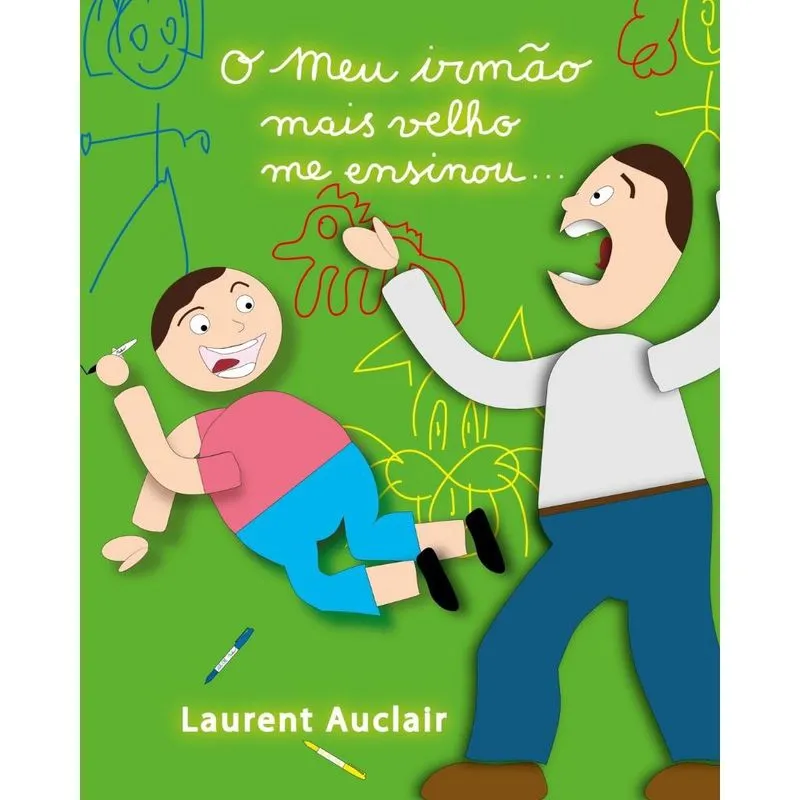 O meu irmão mais velho me ensinou.