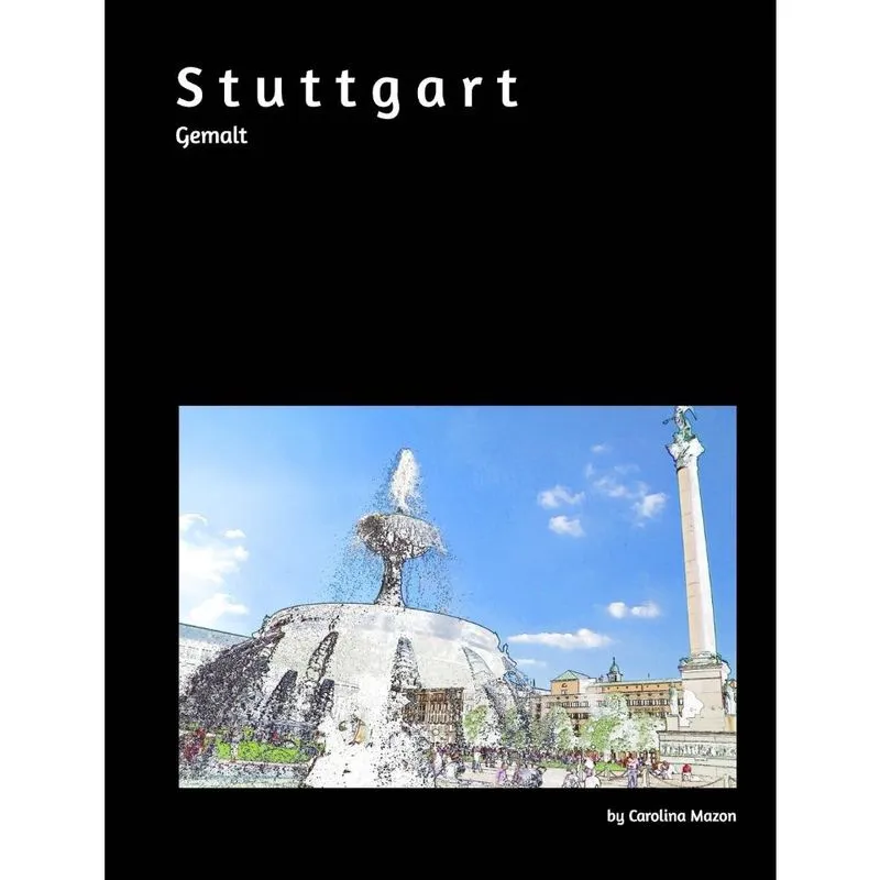 Livro Stuttgart gemalt 20x25