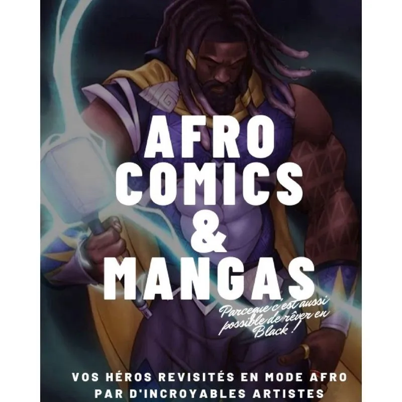 Livro Afro comics et mangas