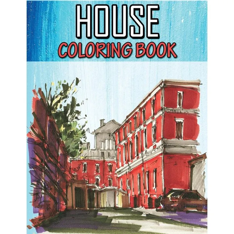 House Coloring Book