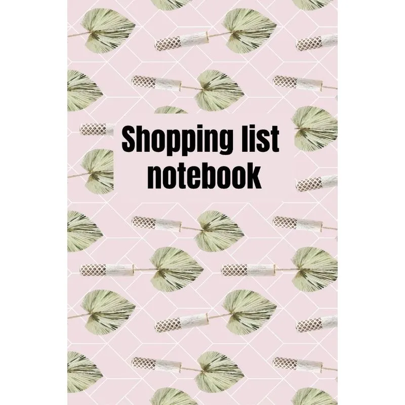 Shopping List Notebook