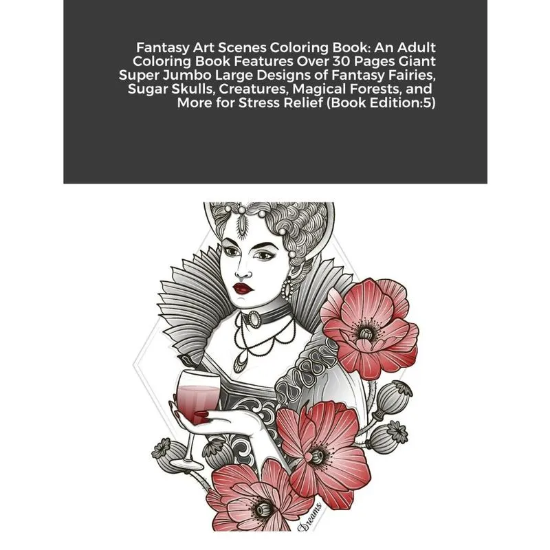 Fantasy Art Scenes Coloring Book