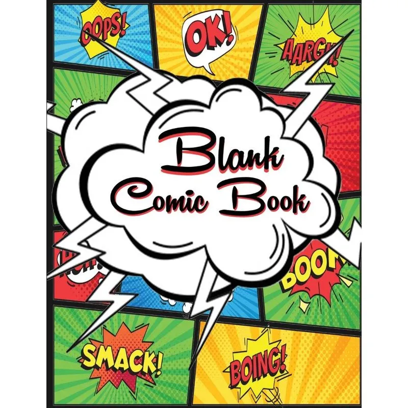 Blank Comic Book for Kids
