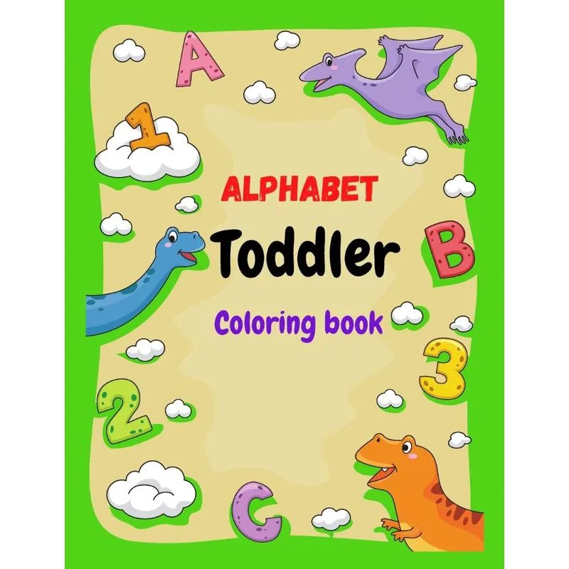 Alphabet Toddler Coloring Book