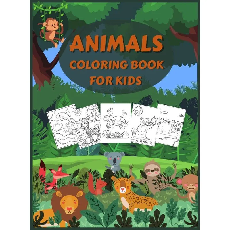 Animals Coloring Book for Kids