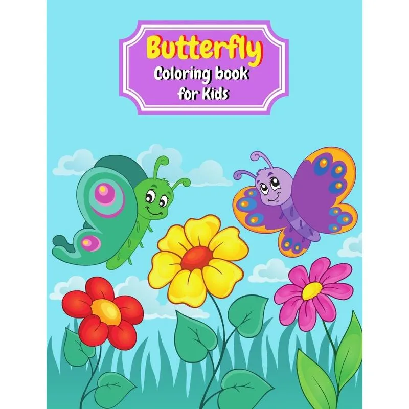 Butterfly Coloring Book for Kids