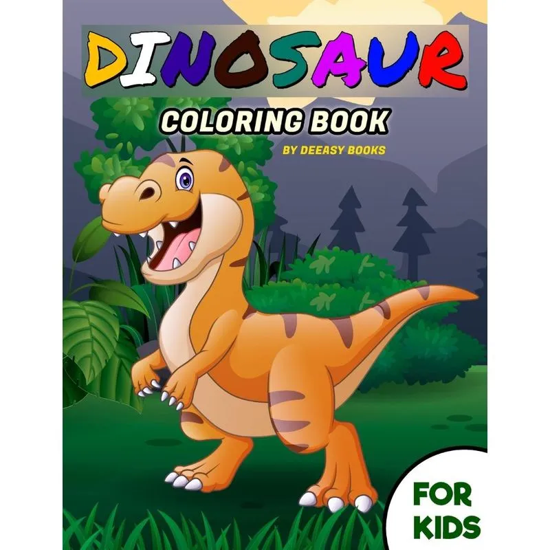 Dinosaur Coloring Book For Kids