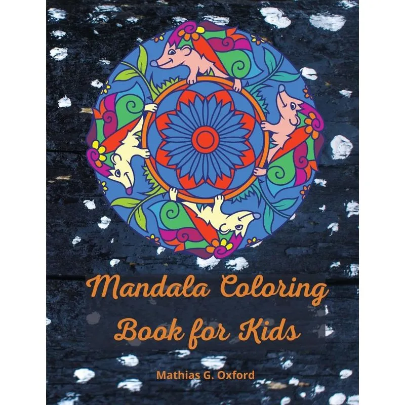 Mandala coloring book for kids