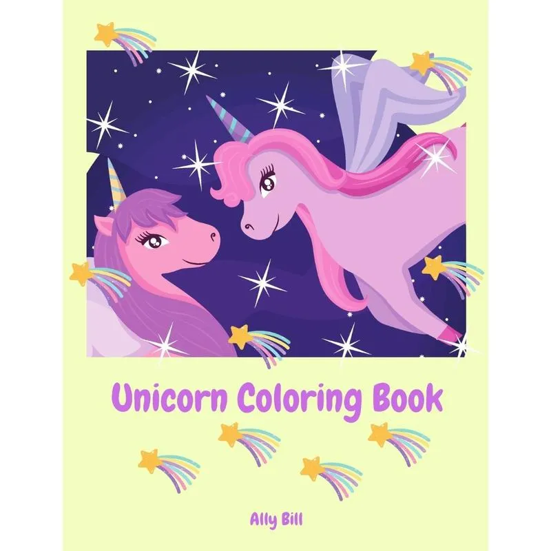 Unicorn Coloring Book