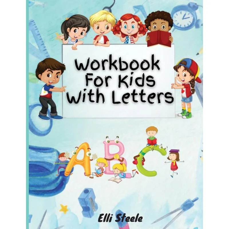 Workbook For Kids With Letters