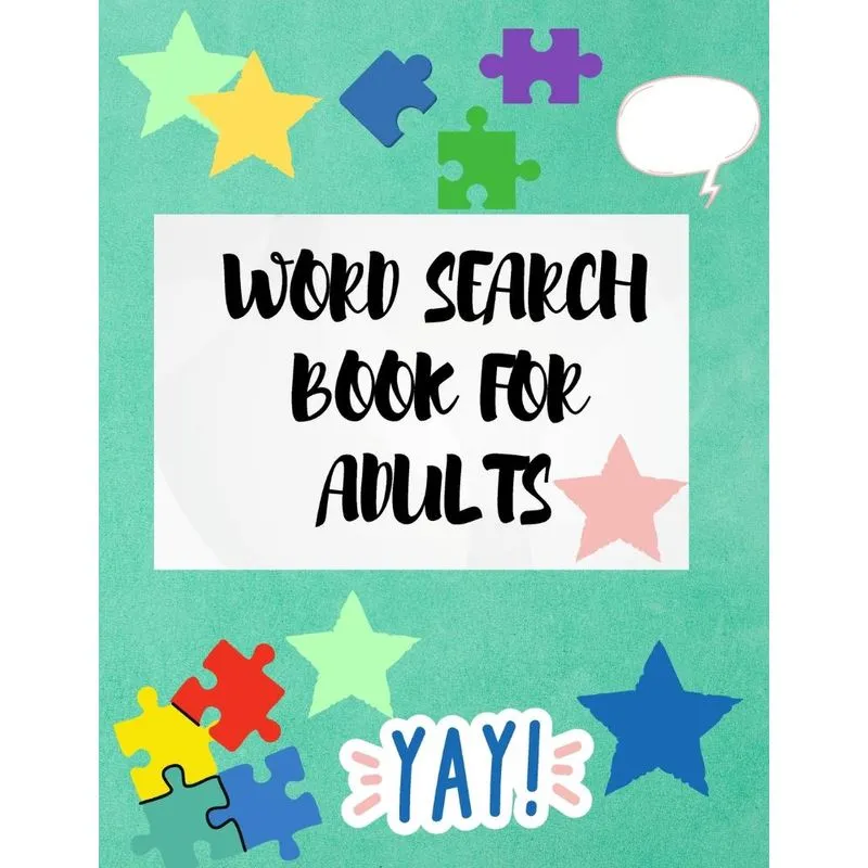 Word Search Book for Adults