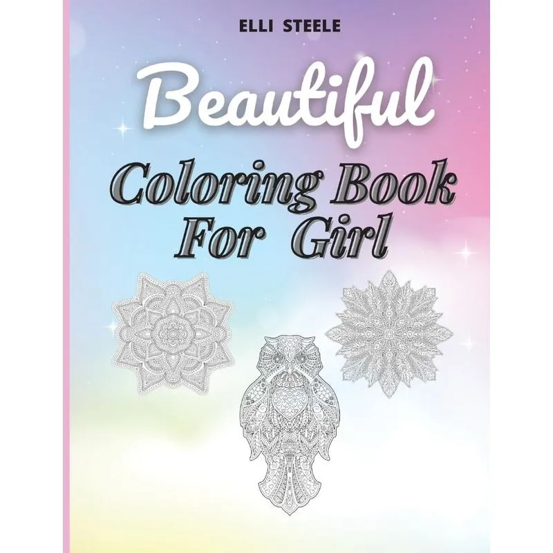 Beautiful Coloring Book for girl