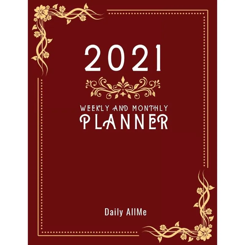 2021 Weekly and Monthly Planner