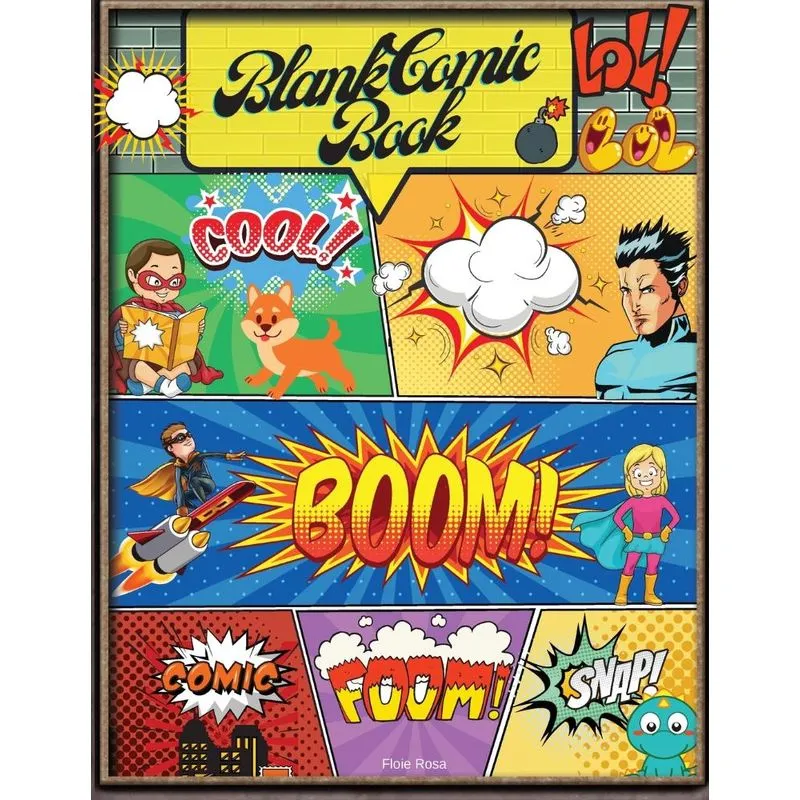 BLANK COMIC BOOK