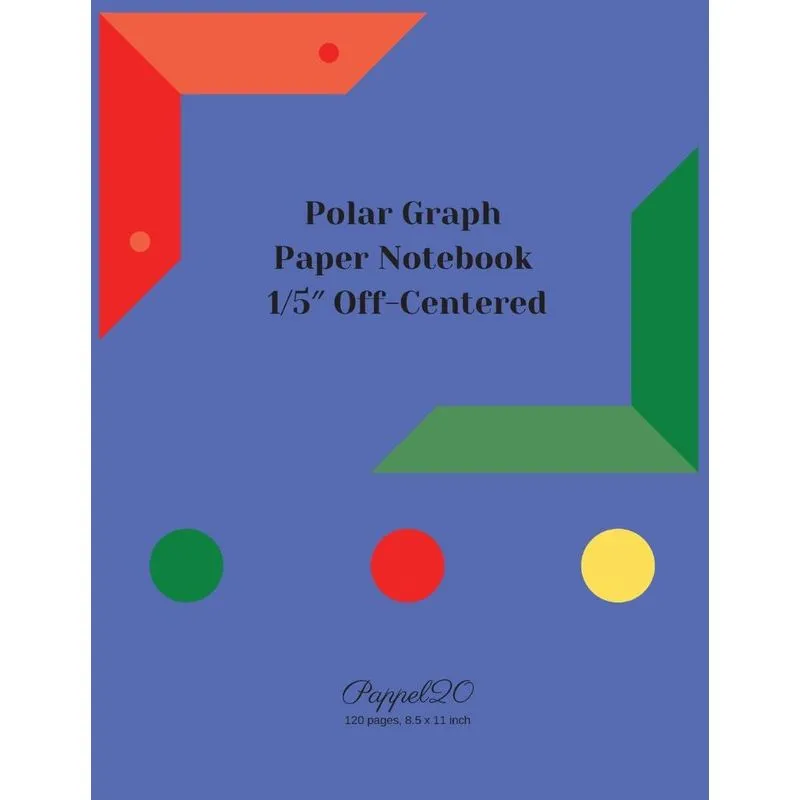 Polar Graph Paper Notebook