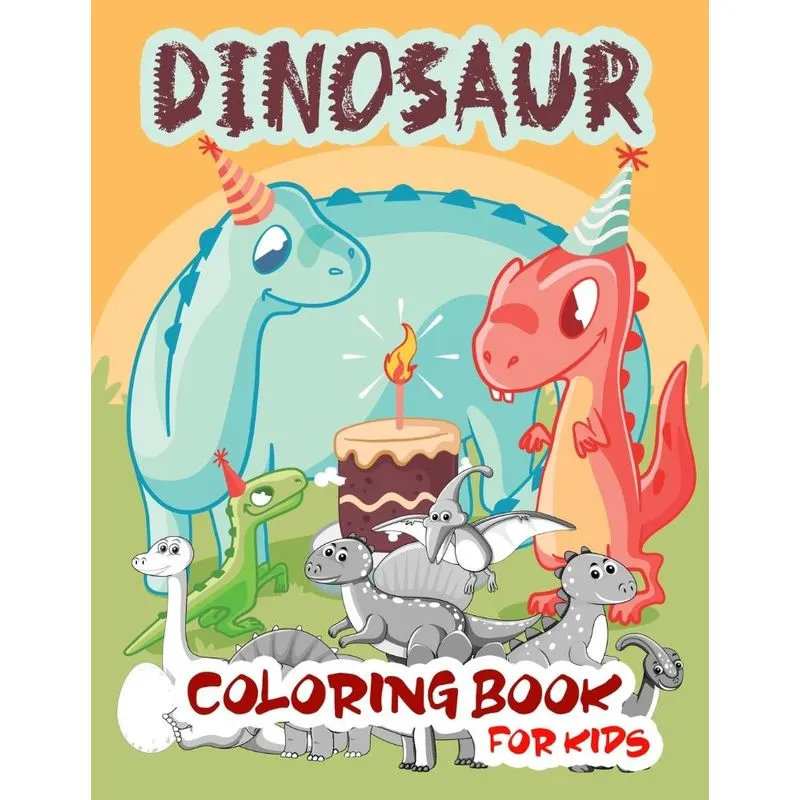 Dinosaur Coloring Book for Kids