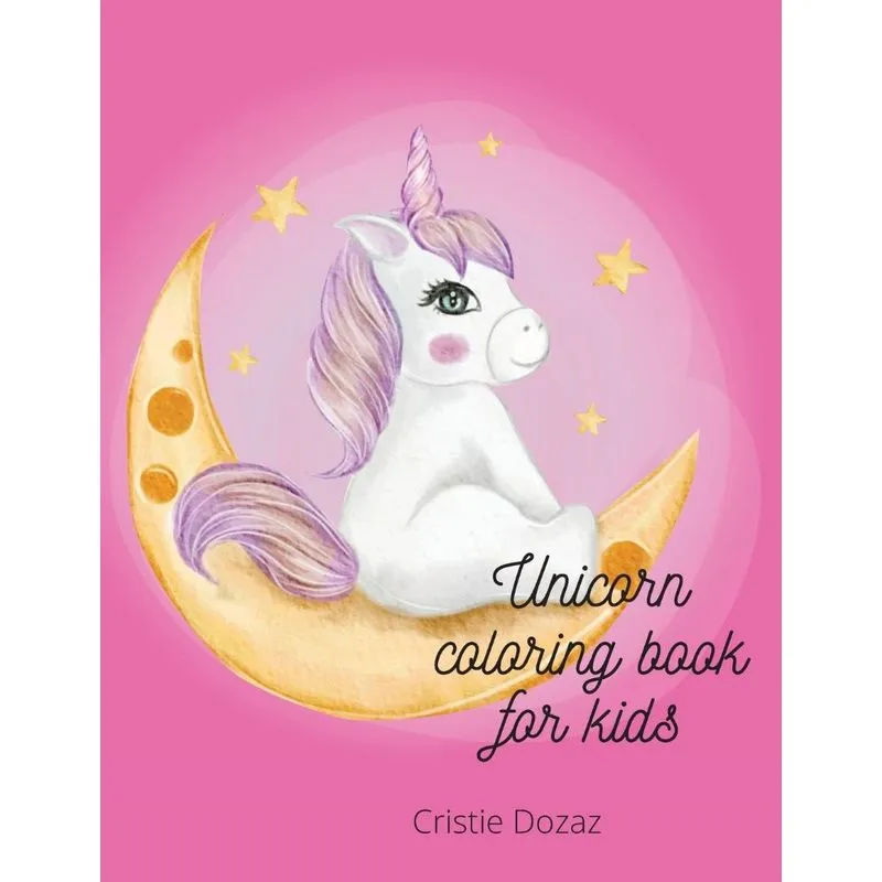 Unicorn coloring book for kids