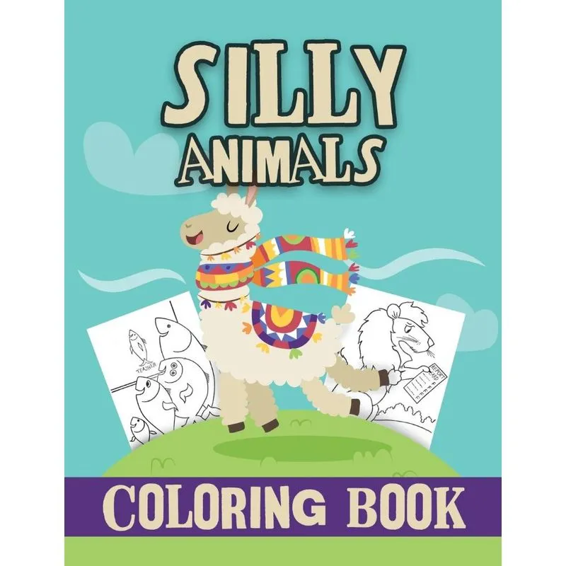 Silly Animals Coloring Book