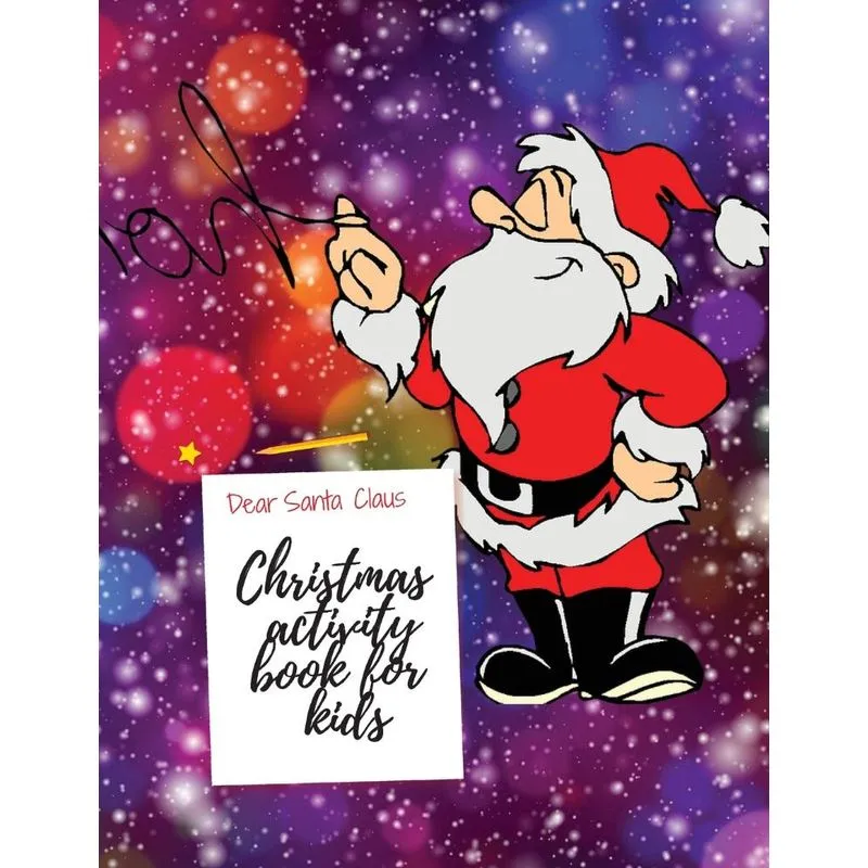 Christmas activity book for kids