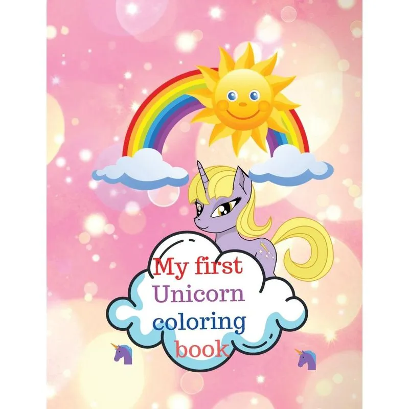 My first Unicorn coloring book