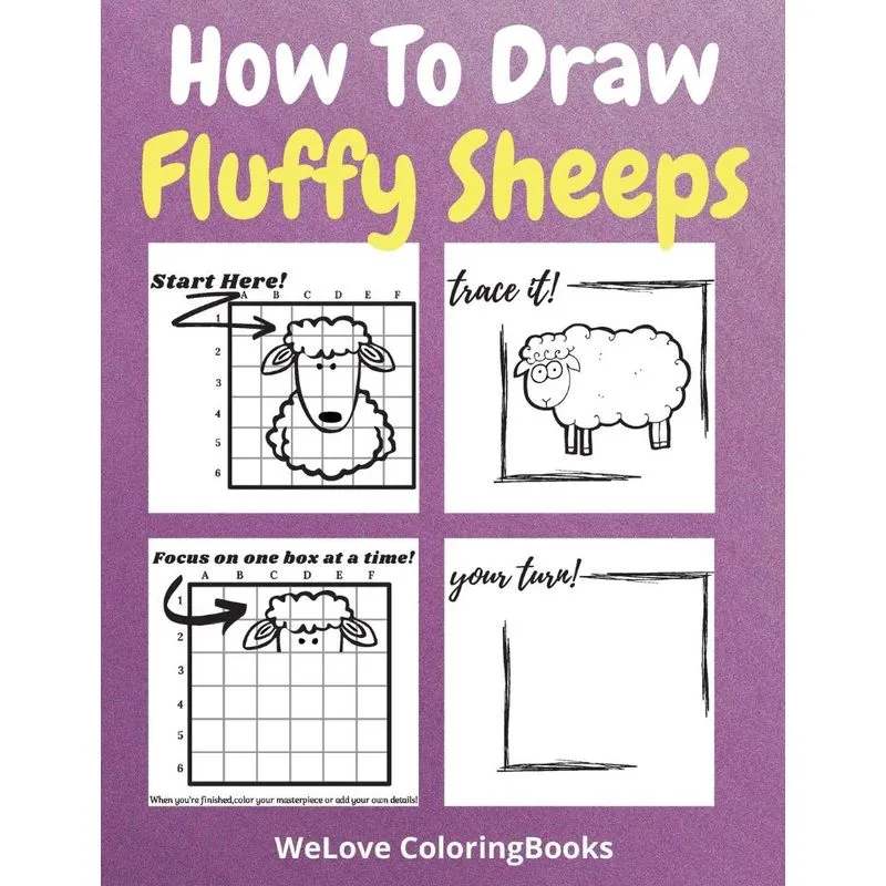 How To Draw Fluffy Sheeps