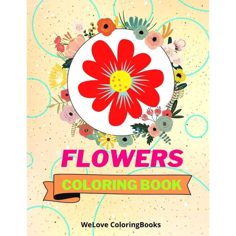 Flowers Coloring Book