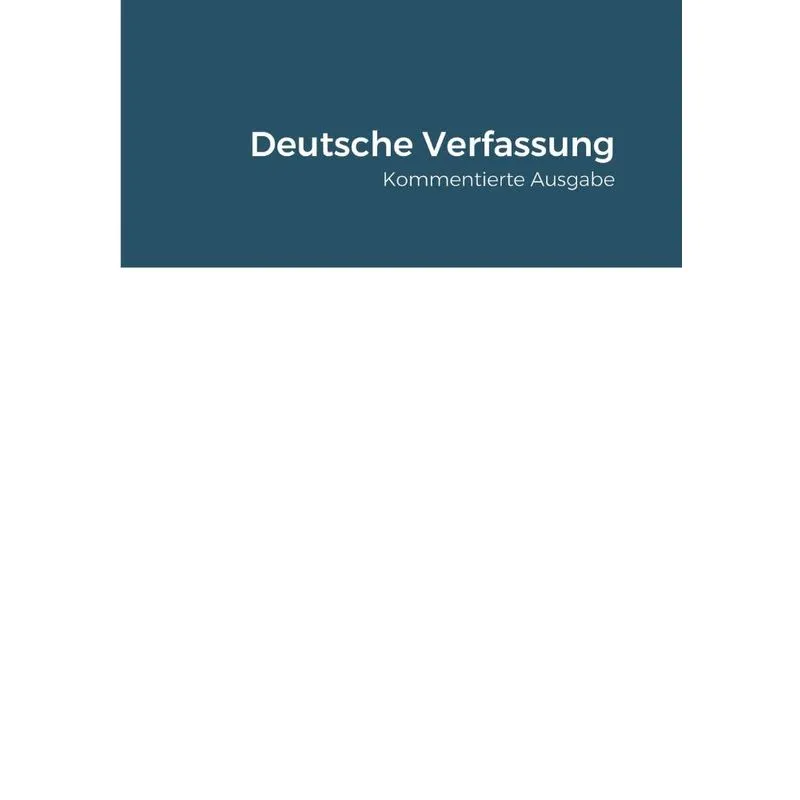 Deutsche Verfassung