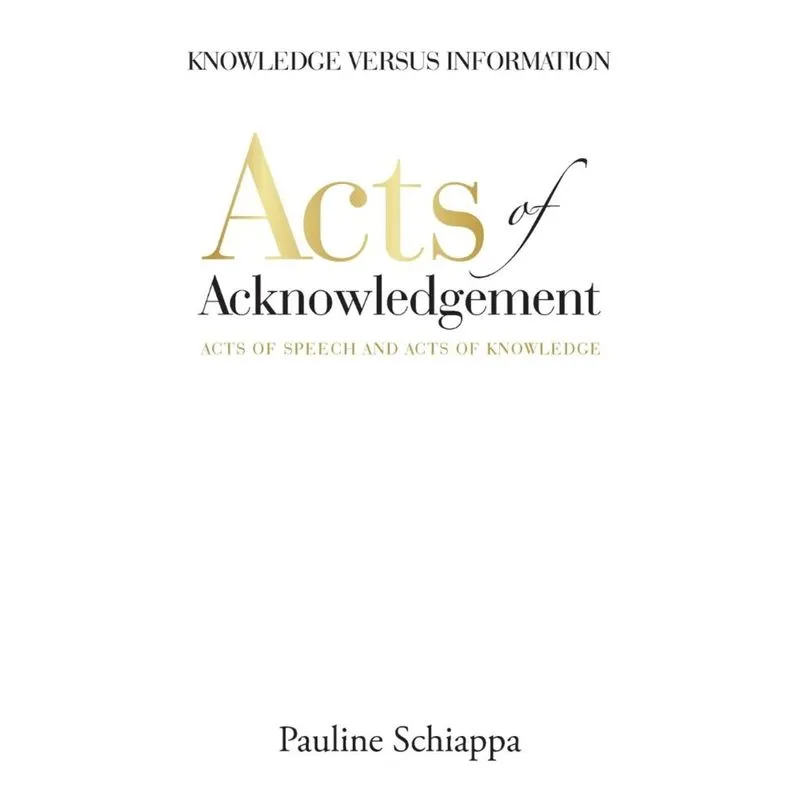 Acts of Acknowledgement