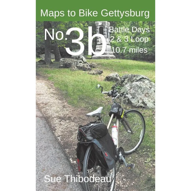 Maps to Bike Gettysburg No. 3b