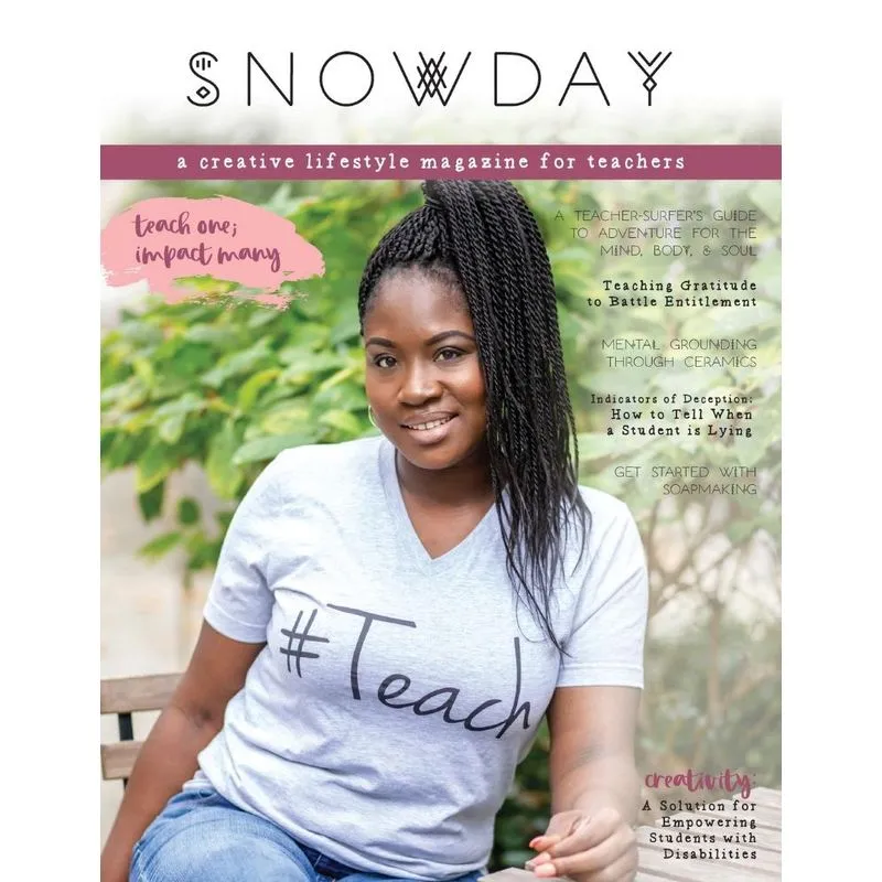 SNOWDAY - a creative lifestyle magazine for teachers