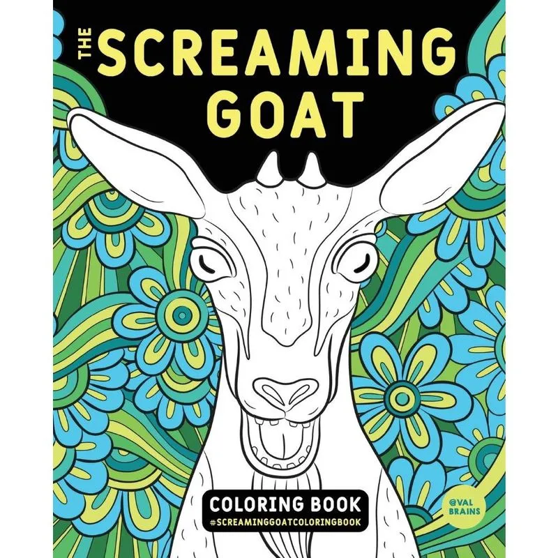 The Screaming Goat Coloring Book