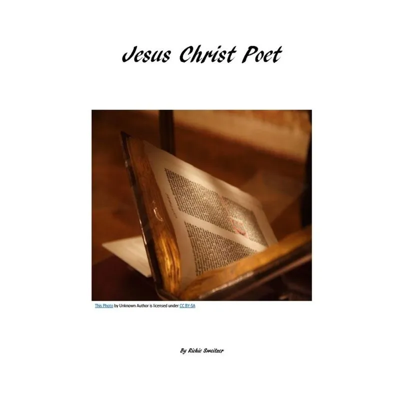 Jesus Christ Poet