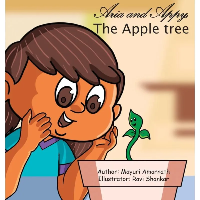 Aria and Appy, the apple tree