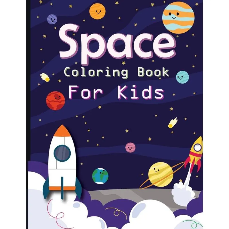Space Coloring Book for Kids
