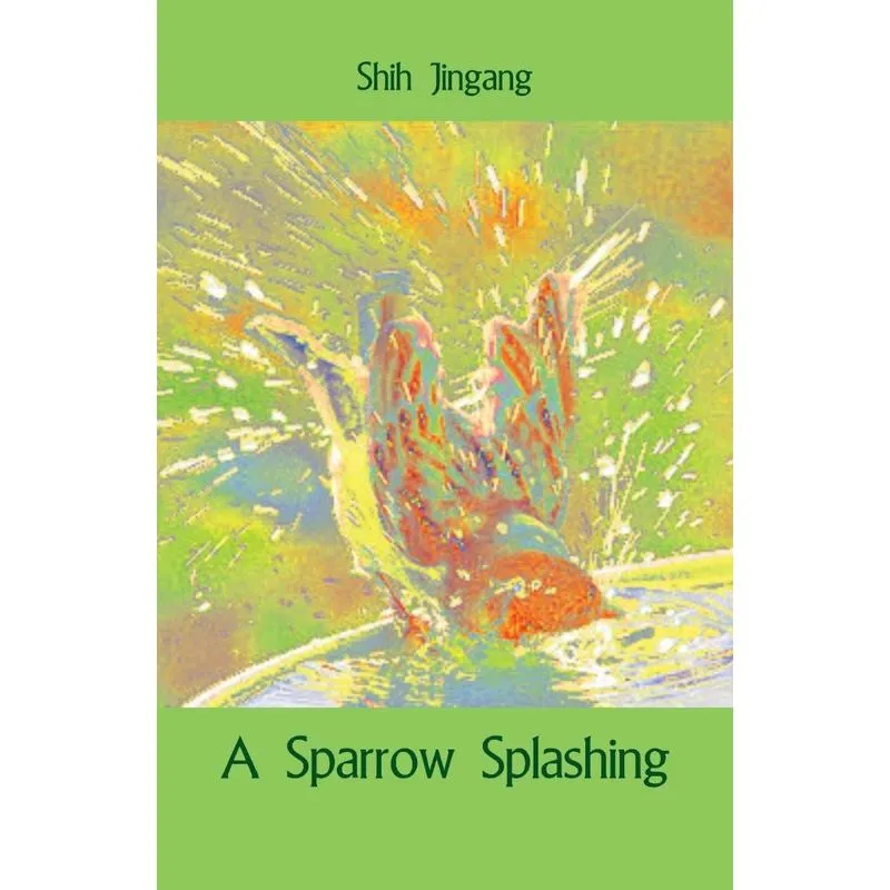 A Sparrow Splashing