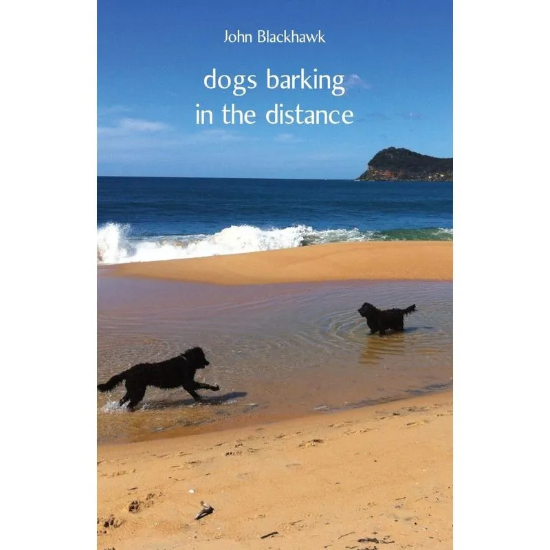 dogs barking in the distance