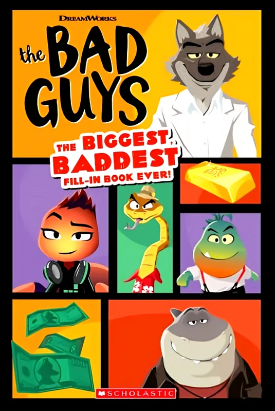 The Bad Guys: The Biggest Baddest Fill-In Book Ever! (Dreamworks)