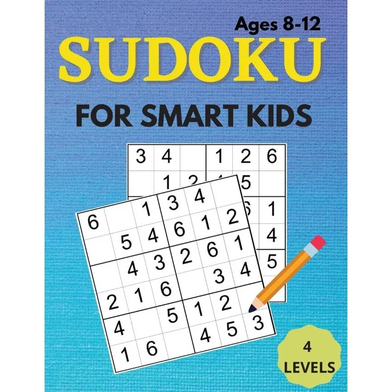 Sudoku For Smart Kids Ages 8-12
